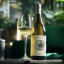 Terre Paisible Franschhoek Sauvignon Blanc, 2022 on the table with a glass
