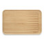 Brabantia Profile Wooden Chopping Board for Meat angle