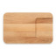 Brabantia Profile Wooden Chopping Board for Vegetables angle