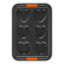 Le Creuset Non-Stick Heart Muffin Tray, 6 Cup