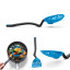 Dreamfarm Lestrain Dripless Sit-Up Scoop Strainer - Blue detail
