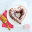 Nordic Ware Elegant Heart Bundt, 10-cup on the table