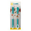 Wilton Versa-Tools Measure and Scrape Spatula, Set of 2 packaging