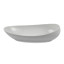 Omada Irregular Porcelain Oval Plate, 29.8cm angle