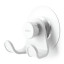 Umbra Flex Adhesive Double Hook - White