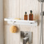 Umbra Flex Adhesive Bathroom Shelf in use in the shower