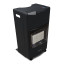 Kenwood 3 Panel Gas Heater, GHM20.000BK angle