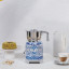 Smeg Blu Mediterraneo Dolce & Gabbana Milk Frother In a Kitchen Setting 
