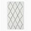 Thread Office Crisscross Shaggy Bathmat, 50cm x 80cm - Shadow Sage