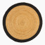 Thread Office Round Woven Jute Rug, 200cm