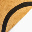 Thread Office Round Woven Jute Rug, 200cm