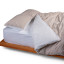 Thread Office Cinnamon Cotton Check Duvet Cover Set