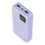 Snug 20000mAh Square Digital Display PD Power Bank - Lavender angle