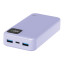 Snug 20000mAh Square Digital Display PD Power Bank - Lavender angle