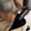 AeroPress XL Coffee Press packed in a backpack