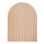 KitchenCraft Idilica Reversible Beech Wood Chopping and Serving Board angle