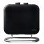 Mill Compact PTC Fan Heater, 1800W - Black angle
