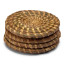Humble & Mash Round Woven Coaster, Set of 4