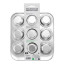 MasterClass Recycled Aluminium Muffin Tin, 9-Cup angle