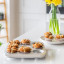 MasterClass Recycled Aluminium Muffin Tin, 9-Cup with muffins
