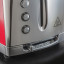 Russell Hobbs Luna 2-Slice Toaster - Solar Red detail