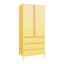 Popstrukt Bon Bon Double Locker - Butter Yellow