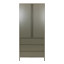Popstrukt Bon Bon Double Locker - Moss Grey angle
