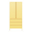 Popstrukt Bon Bon Double Locker - Butter Yellow