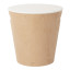 Umbra Woodrow Storage Stool - White & Natural angle