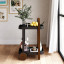 Umbra Bellwood Serving Cart - Black & Walnut In A Room 