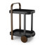 Umbra Bellwood Serving Cart - Black & Walnut