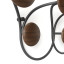 Umbra Dotsy 7 Hook - Black & Walnut Detail Image 