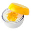 Creative Cooking Citrus Saver angle with yoghurt 