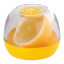 Creative Cooking Citrus Saver angle with a lemon