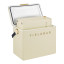 Fieldbar Gin Trunk - Safari White showing scale with a 10L Fieldbar cooler box