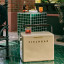 Fieldbar Gin Trunk - Safari White with drinks