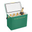 Fieldbar Gin Trunk - Parisian Green with 8 bottles of champagne