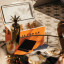 Fieldbar Gin Trunk - Orchard Orange with bottles of champagne