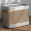 Bang & Olufsen Beolit 20 Bluetooth Speaker - Grey Mist on the wooden floor