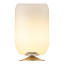 Kooduu Atmos Brass Silver All-In-One Wine Cooler Speaker & Lamp - Brass angle