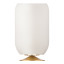 Kooduu Atmos Brass Silver All-In-One Wine Cooler Speaker & Lamp - Brass angle