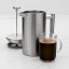 Yuppiechef Stainless Steel French Press - 1L with coffee