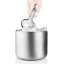 Eva Solo Liquid Lounge Insulated Ice Bucket with Scoop in use with ice