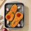 Eva Solo Ceramic Coated Professional Roasting Pan with Rack - 35cm x 25cm with butternut