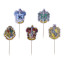 PME Hogwarts Crests Cake Toppers, Pack of 15