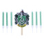 PME Harry Potter Houses Candles, Set of 7 - Slytherin