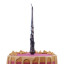 PME Harry Potter Character Wand Candle - Ron detail on the cake