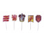 PME Harry Potter Houses Cake Toppers, Pack of 15 - Gryffindor