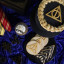 PME Harry Potter Fondant & Cookie Cutter, Deathly Hallows cookies on the table