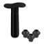 Le Creuset WA137 Plastic Wine Pump and Stoppers Set